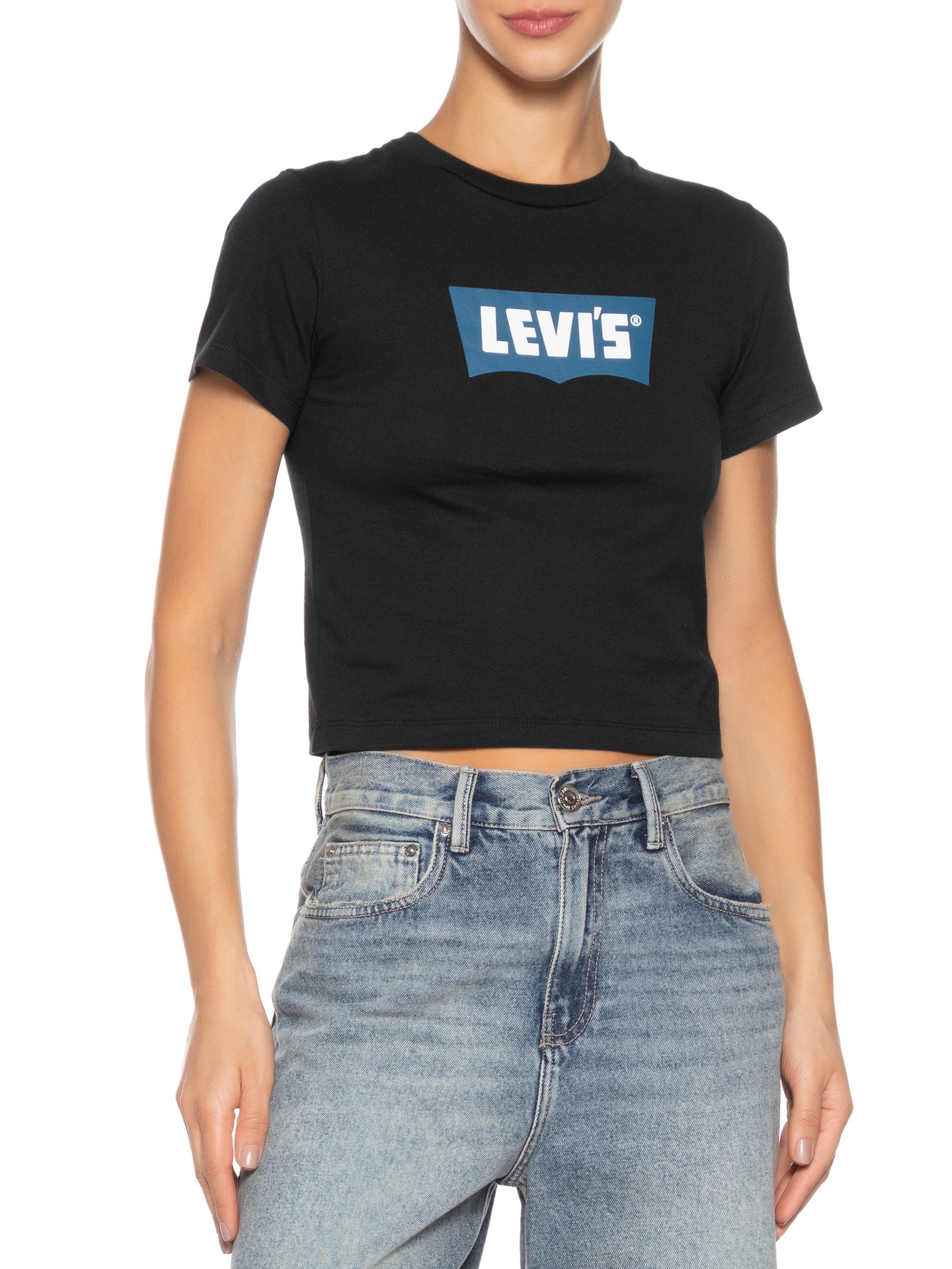 Camiseta Feminina Gr Essential Sporty Tee Preto Levi's