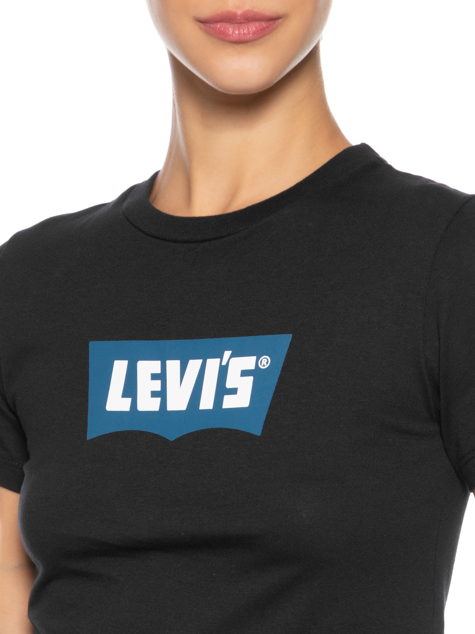 Camiseta Feminina Gr Essential Sporty Tee Preto Levi's