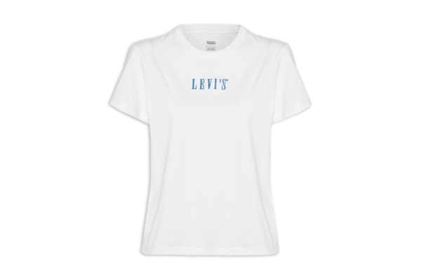 Camiseta Feminina Gr Favorite Serif Logo Tee - Branco
