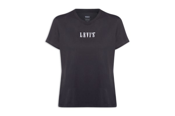 Camiseta Feminina Gr Favorite Serif Logo Tee - Preto