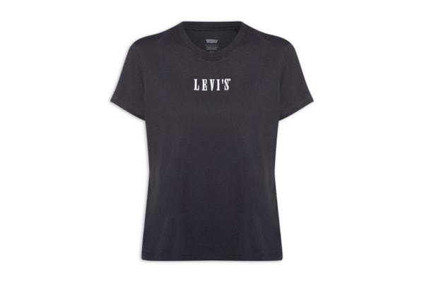 Camiseta Feminina Gr Favorite Serif Logo Tee - Preto