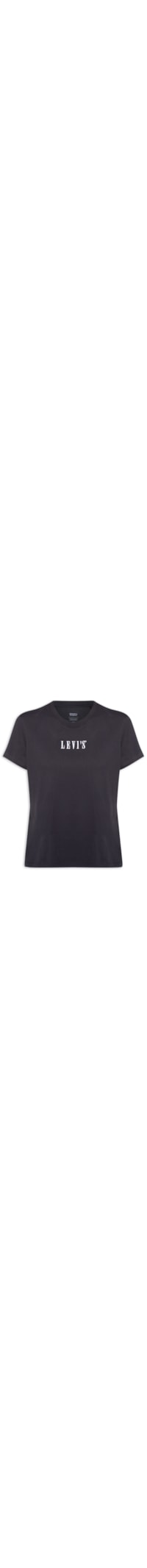 Camiseta Feminina Gr Favorite Serif Logo Tee - Preto