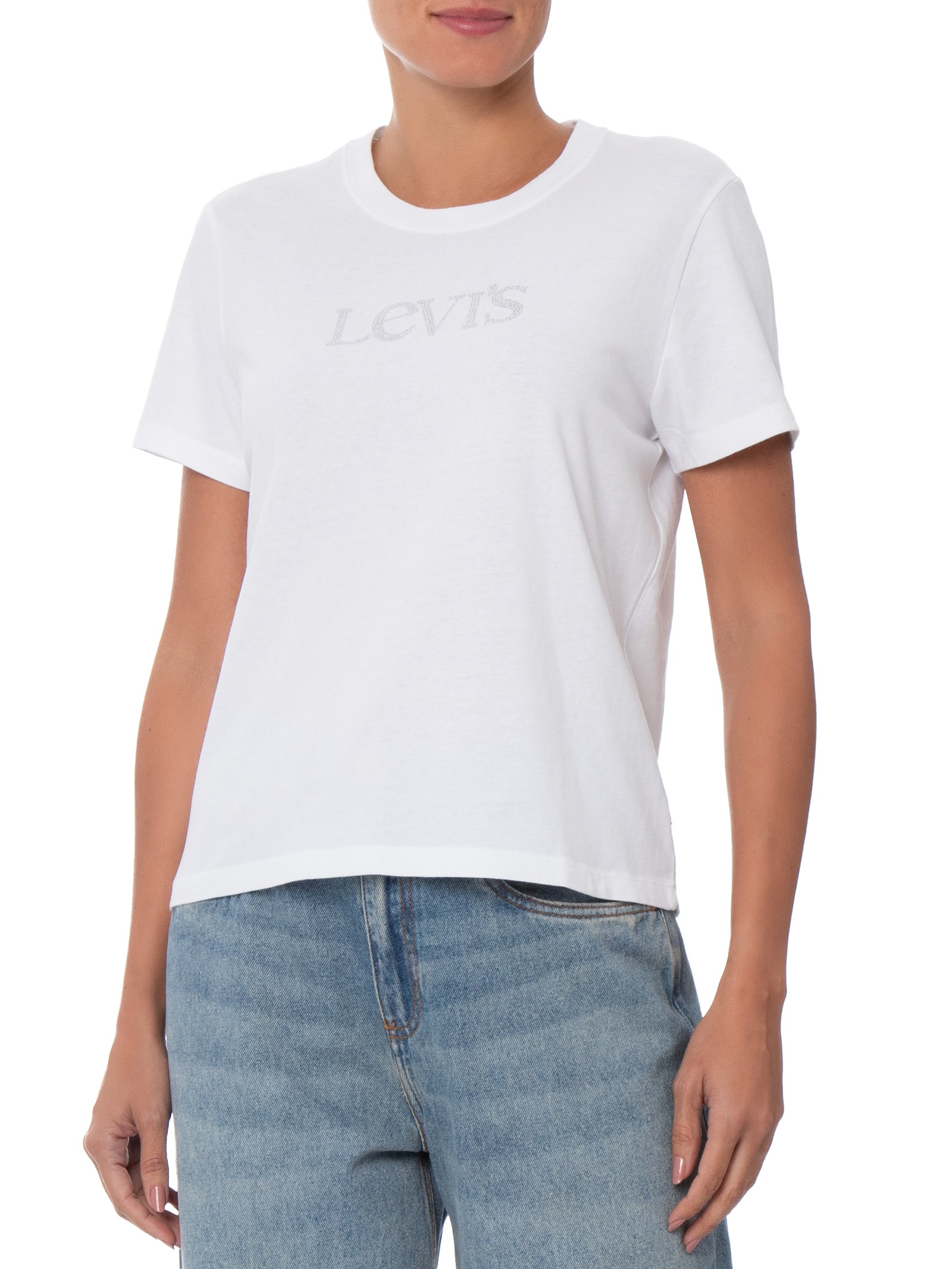 Camiseta Feminina Gr Favorite Tee Branco Levi's