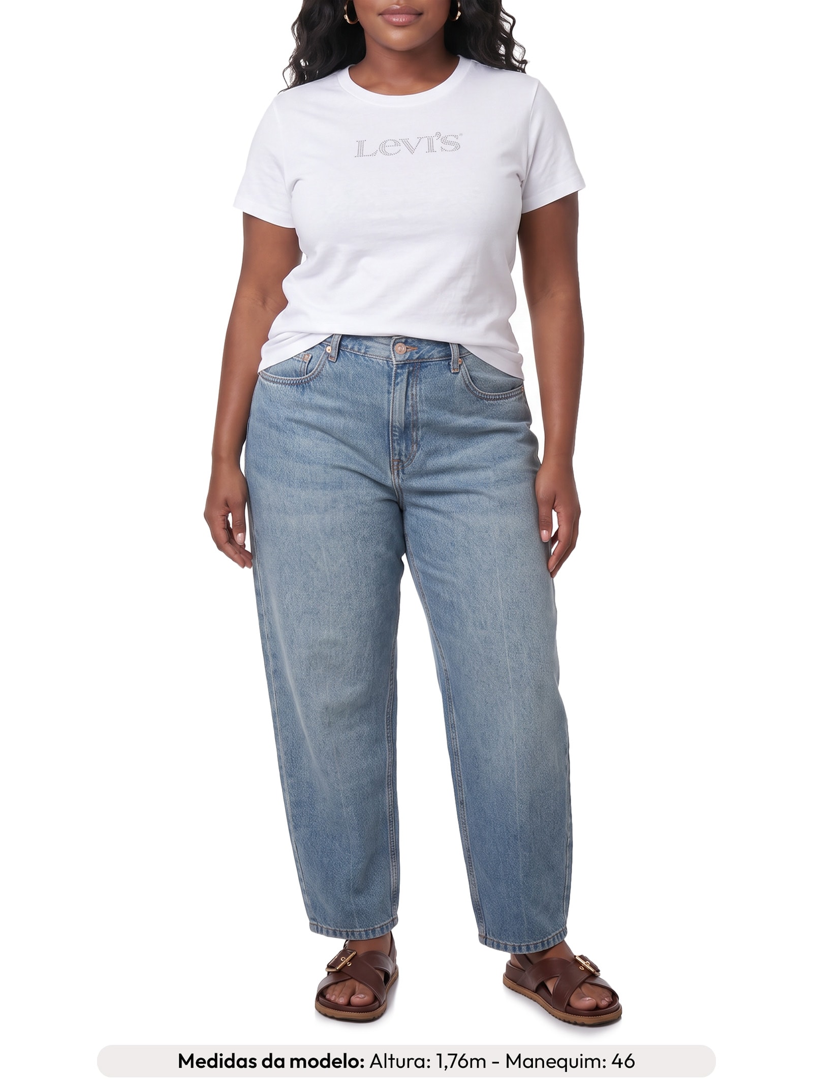 Camiseta Feminina Gr Favorite Tee Branco Levi's