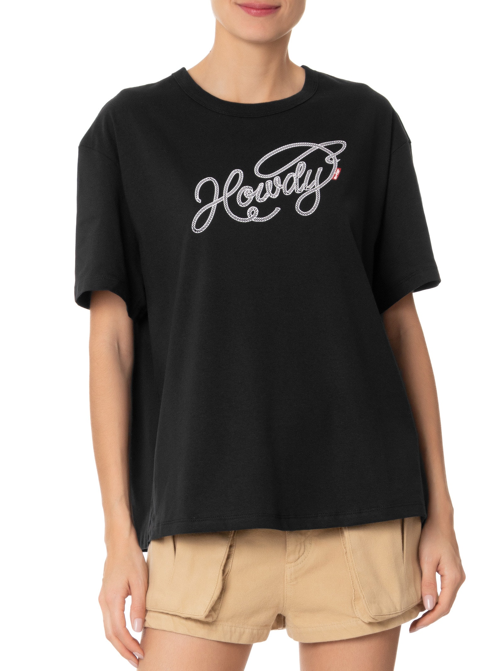 Camiseta Feminina Gr Tabor Tee Beyonce Preto Levi's + Beyoncé