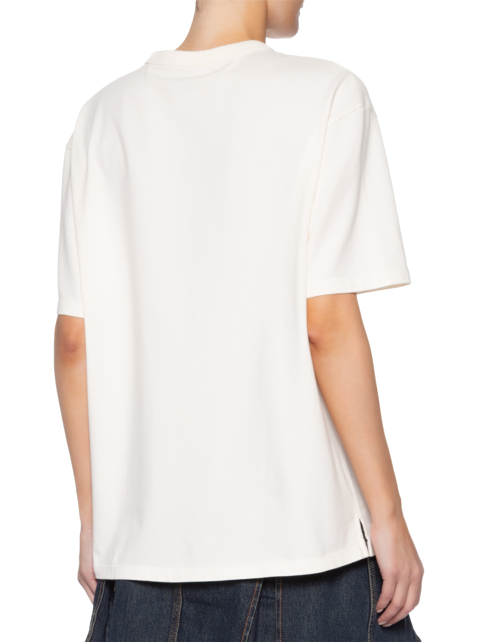 Camiseta Feminina Gr Tabor Tee Off White Levi's
