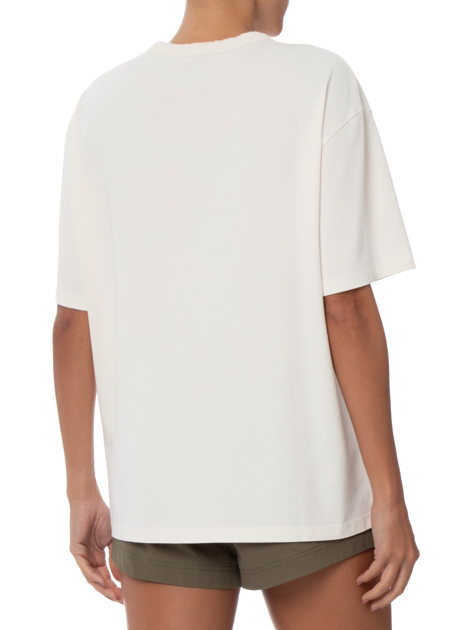 Camiseta Feminina Gr Tabor Tee Off White Levi's