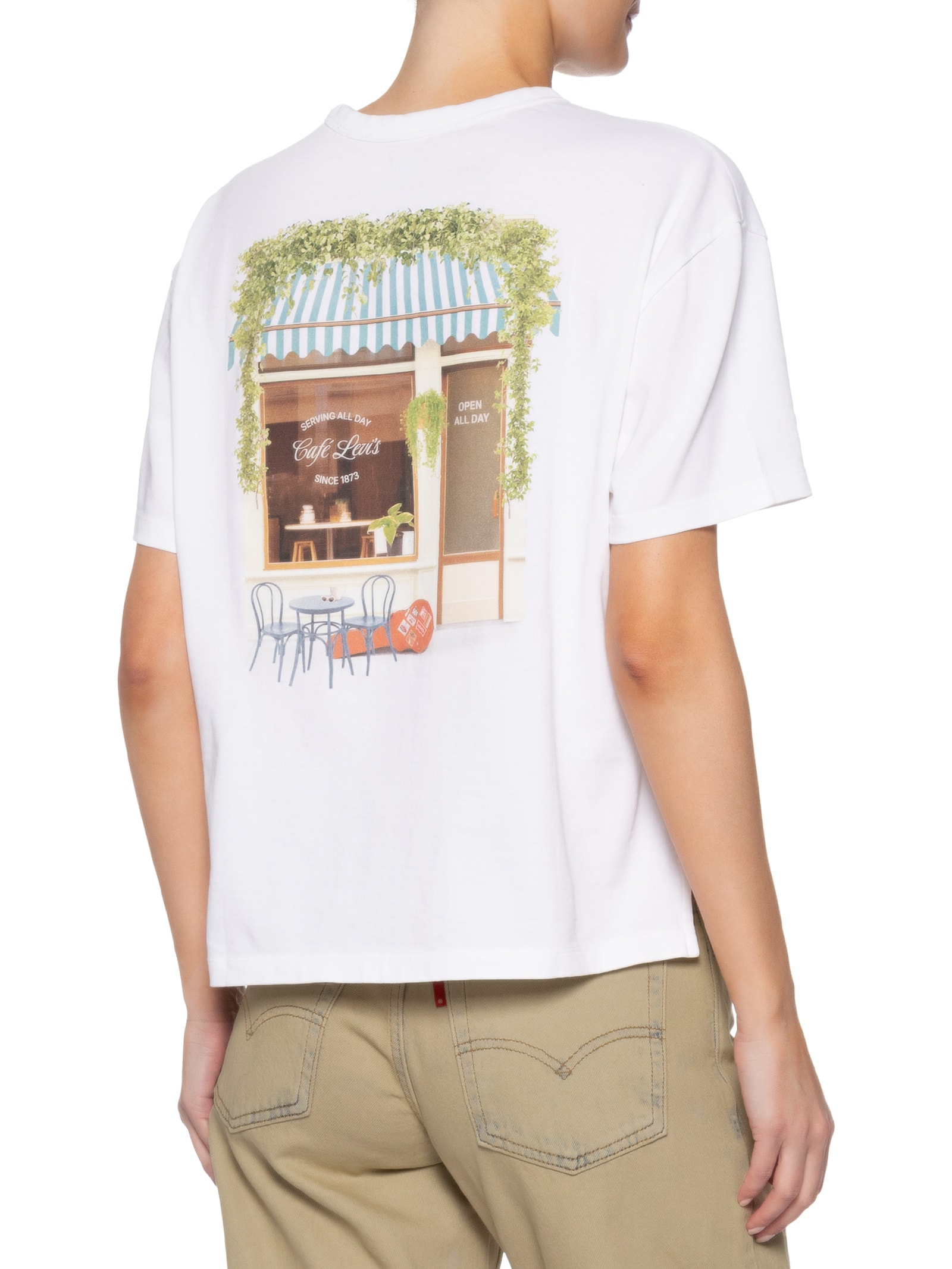 Camiseta Feminina Gr Vintage Tee Branco Levi's