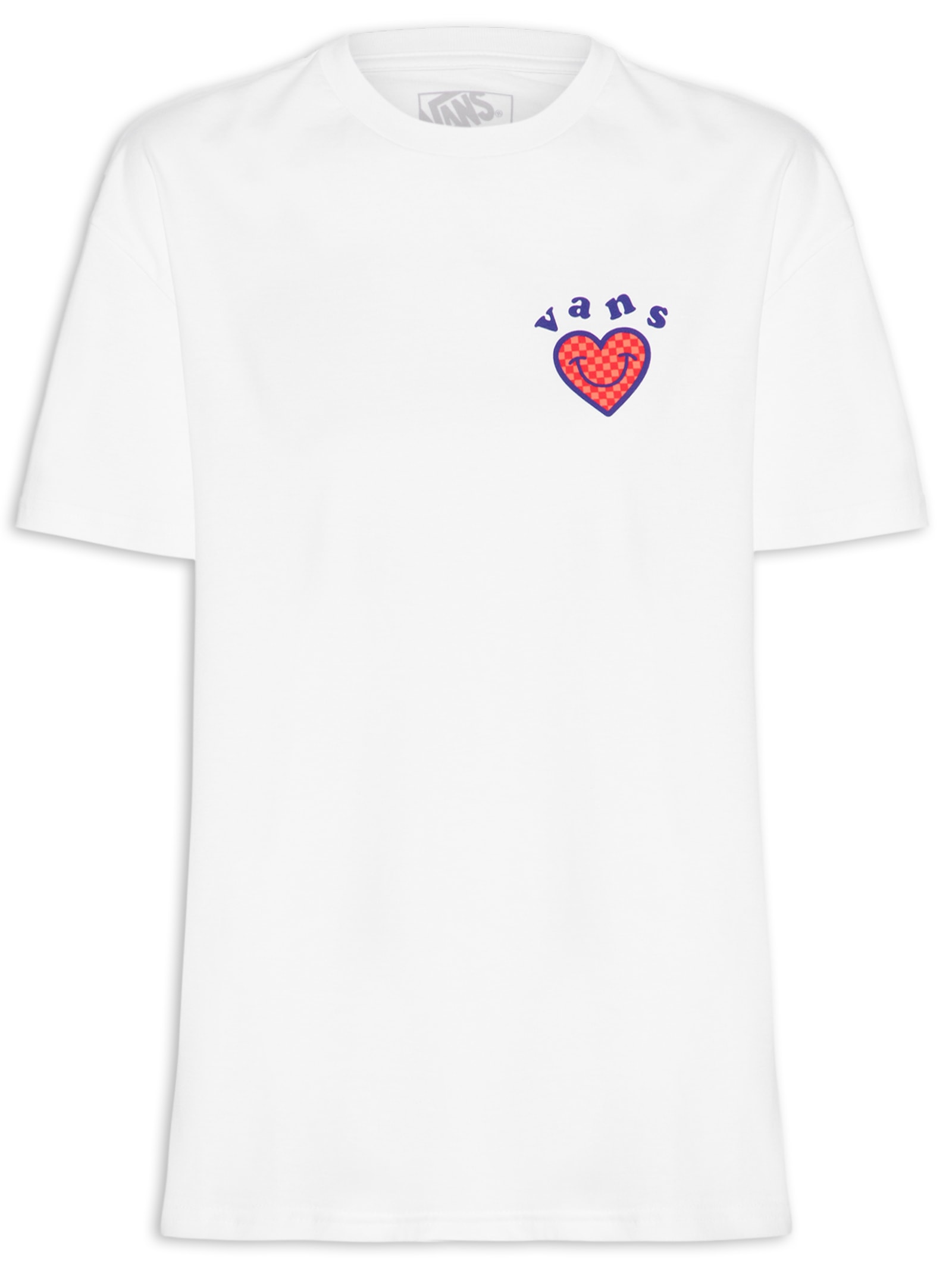 Camiseta Feminina Have a Vans Day Branco Vans