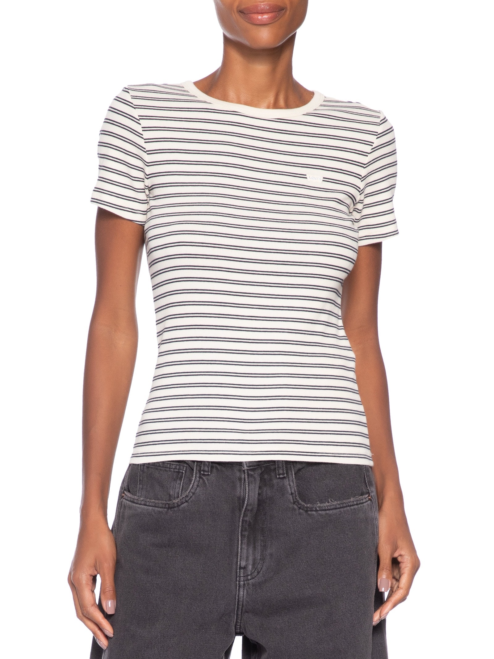 Camiseta Feminina Hayes Amarelo Levi's