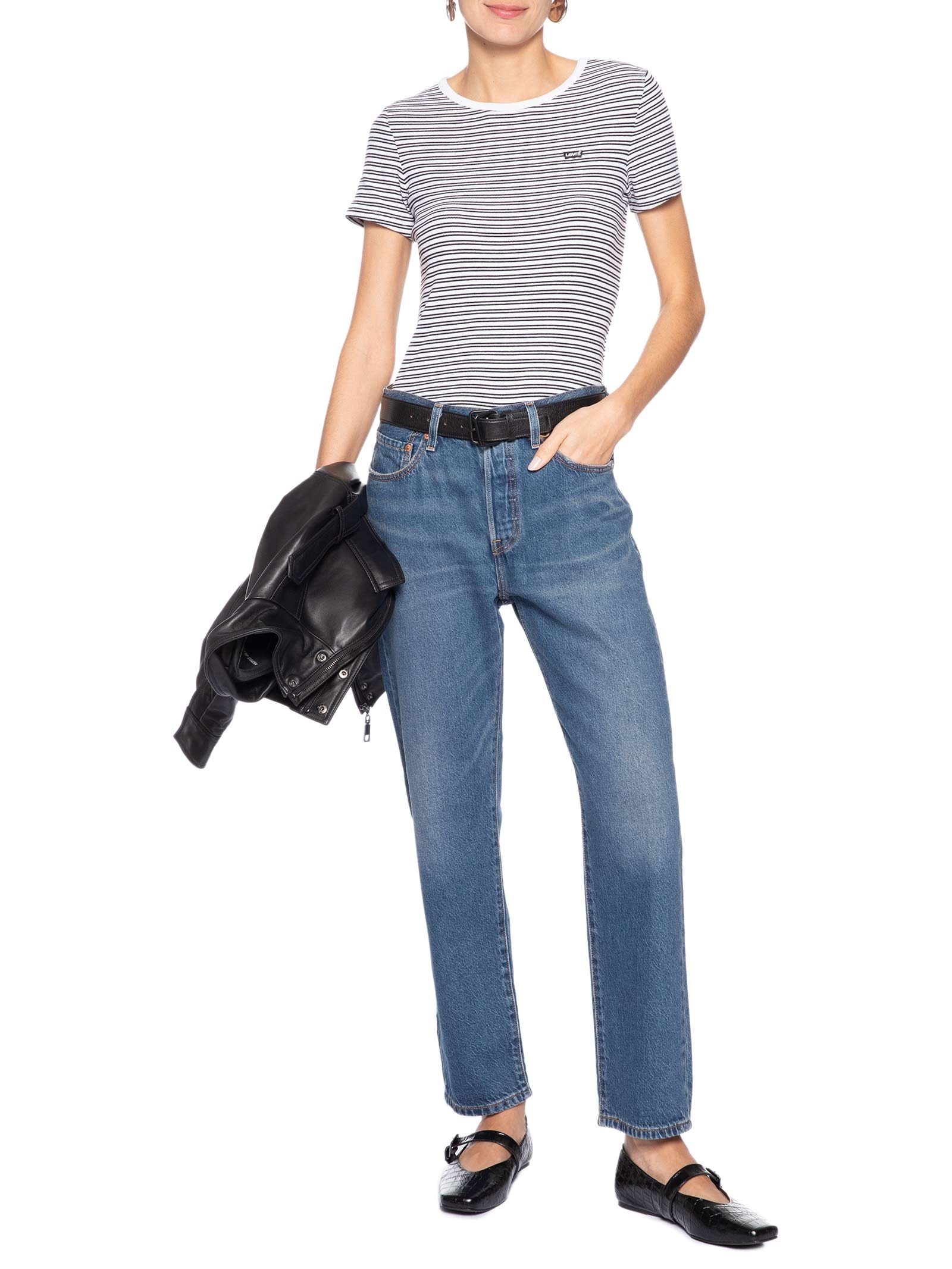 Camiseta Feminina  Hayes Tee Azul Levi's