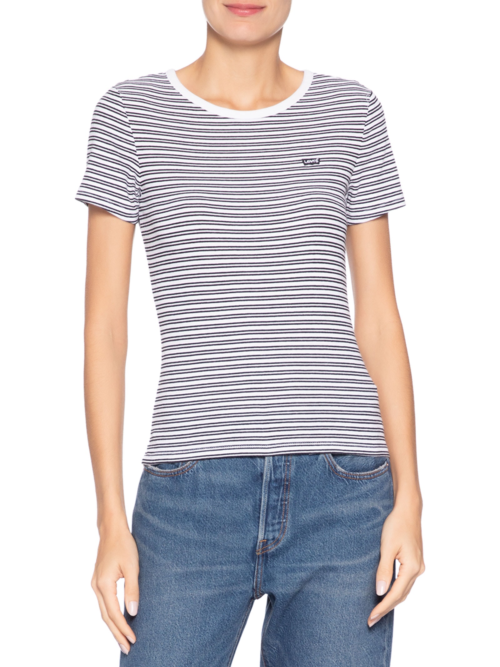 Camiseta Feminina  Hayes Tee Azul Levi's