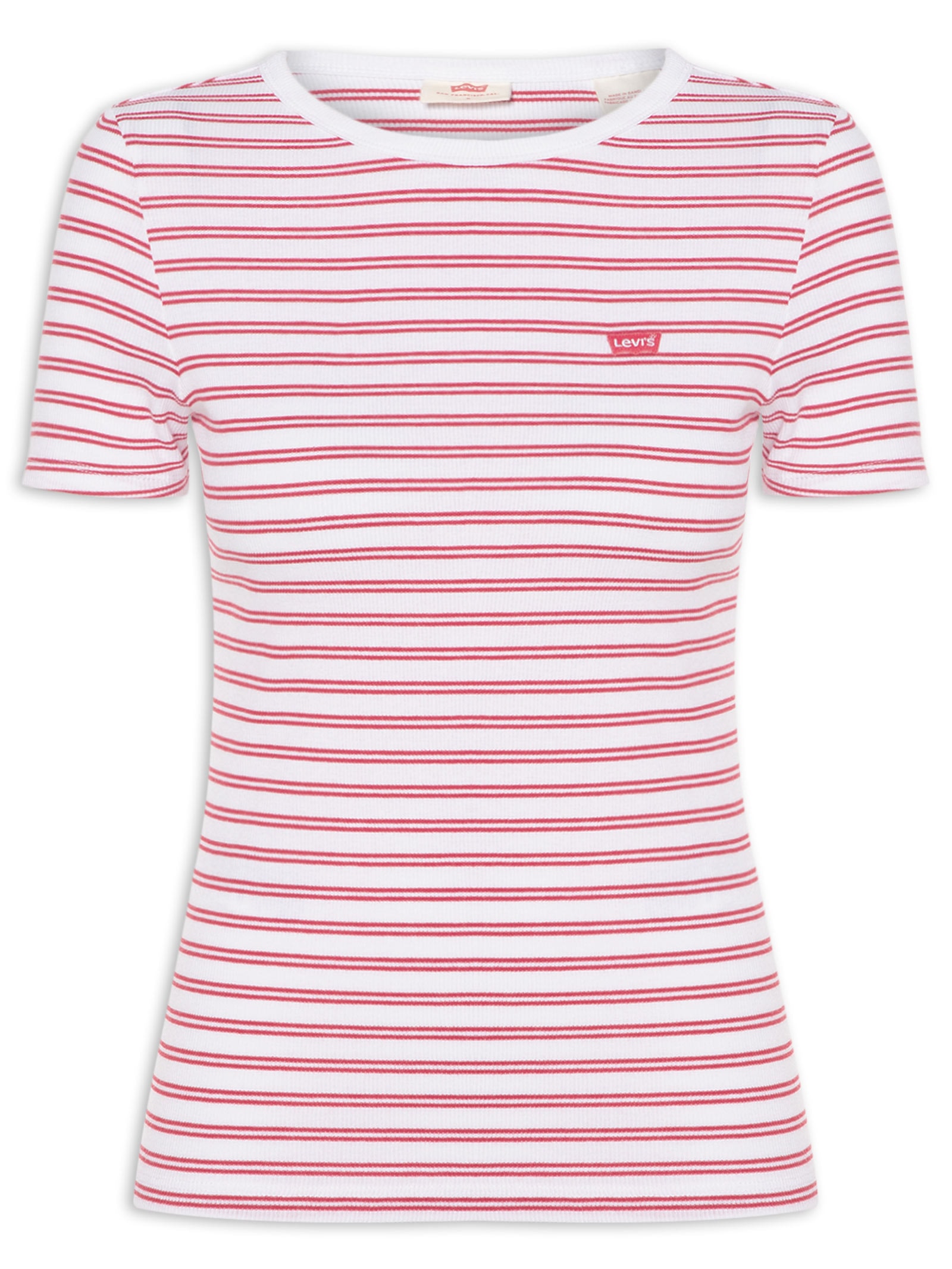 Camiseta Feminina Hayes Tee Vermelho Levi's