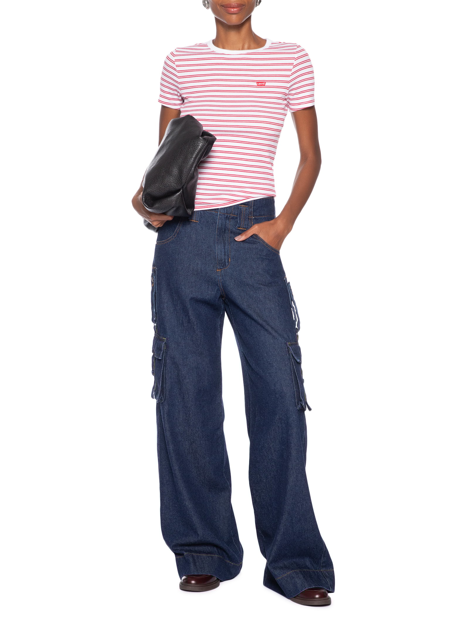 Camiseta Feminina Hayes Tee Vermelho Levi's