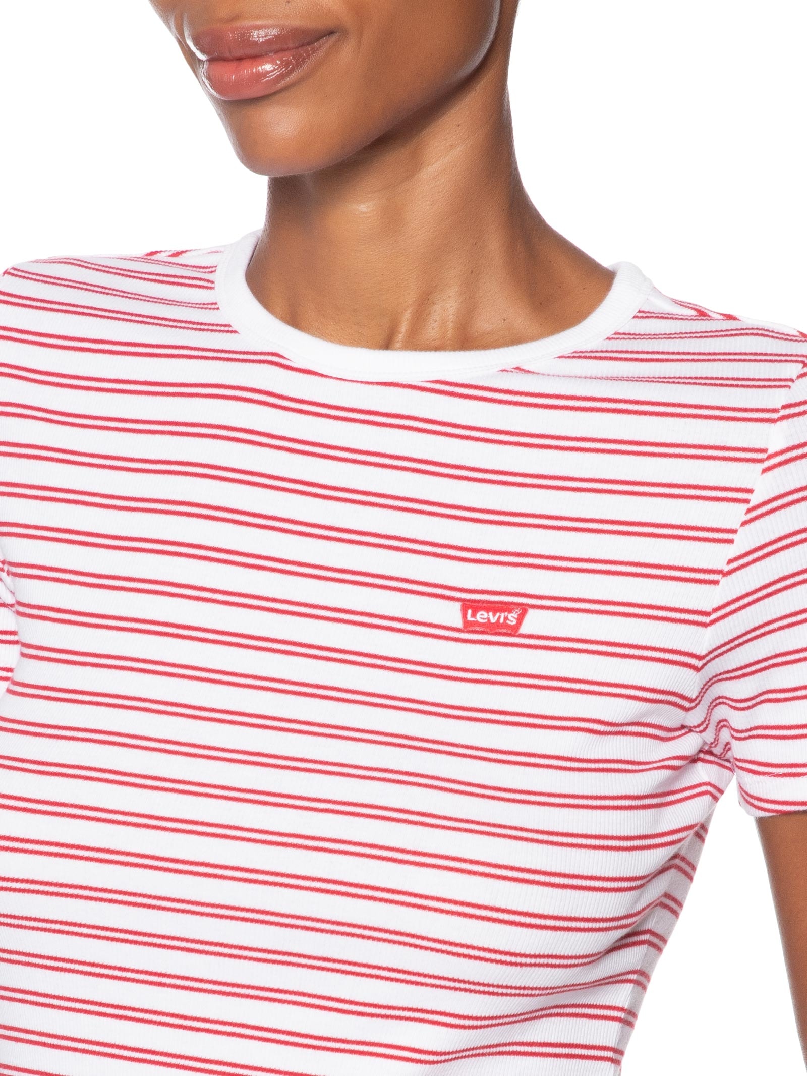 Camiseta Feminina Hayes Tee Vermelho Levi's