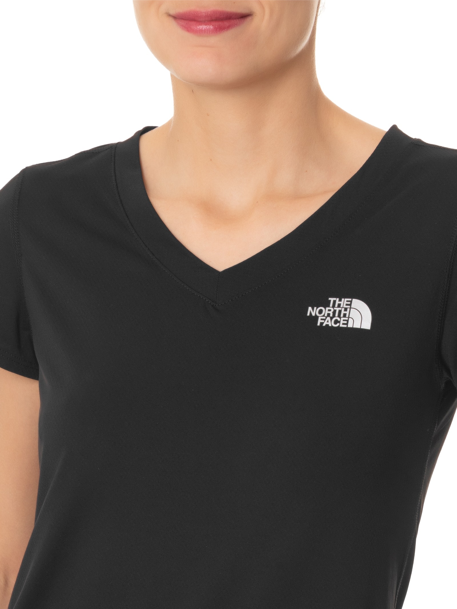 Camiseta Feminina Hyper V Neck Preto The North Face