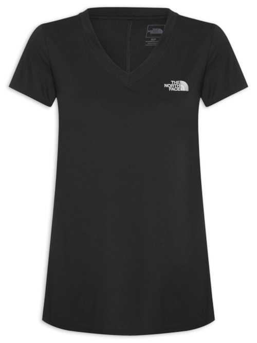 Camiseta Feminina Hyper V Neck – Preto
