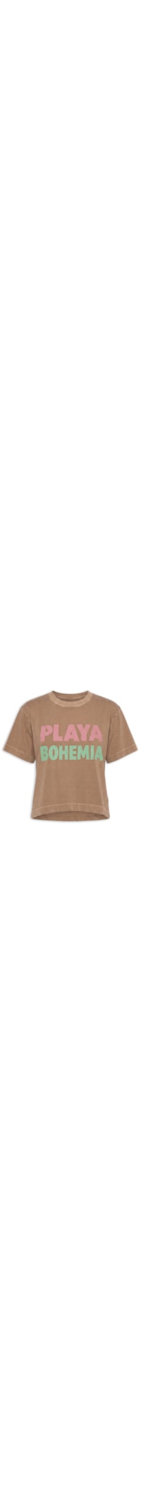 Camiseta Feminina Ibiza Bohemia - Marrom