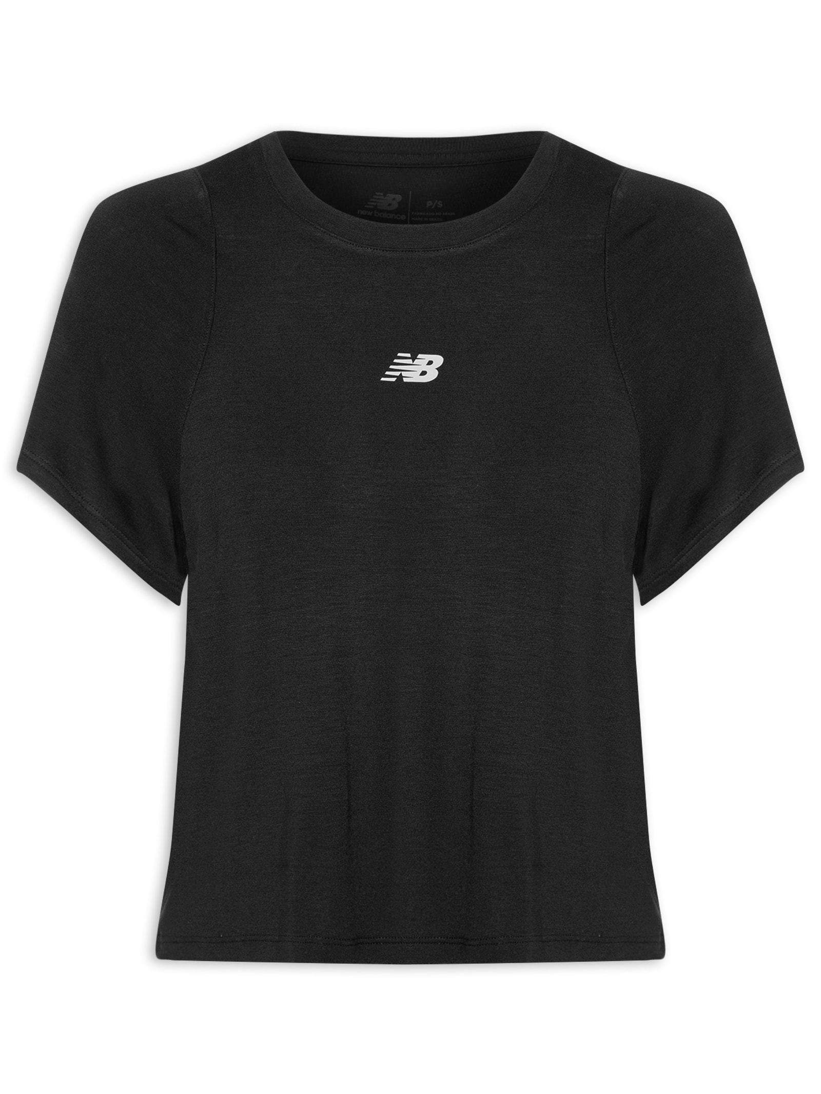 Camiseta Feminina Infinity Jersey Preta New Balance