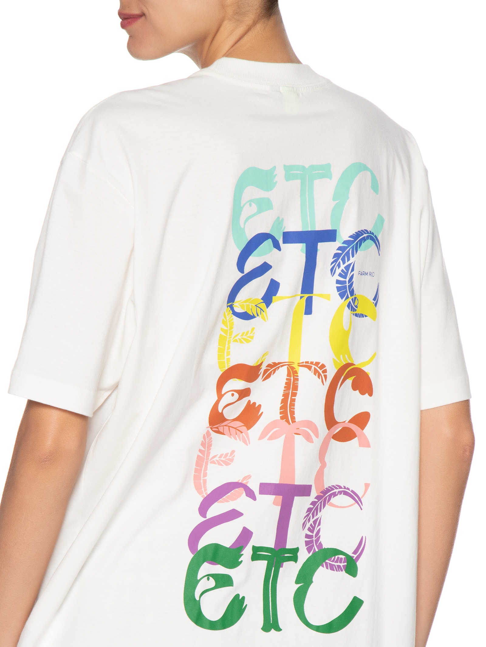 Camiseta Feminina Ipanema Institu Branco Farm Etc