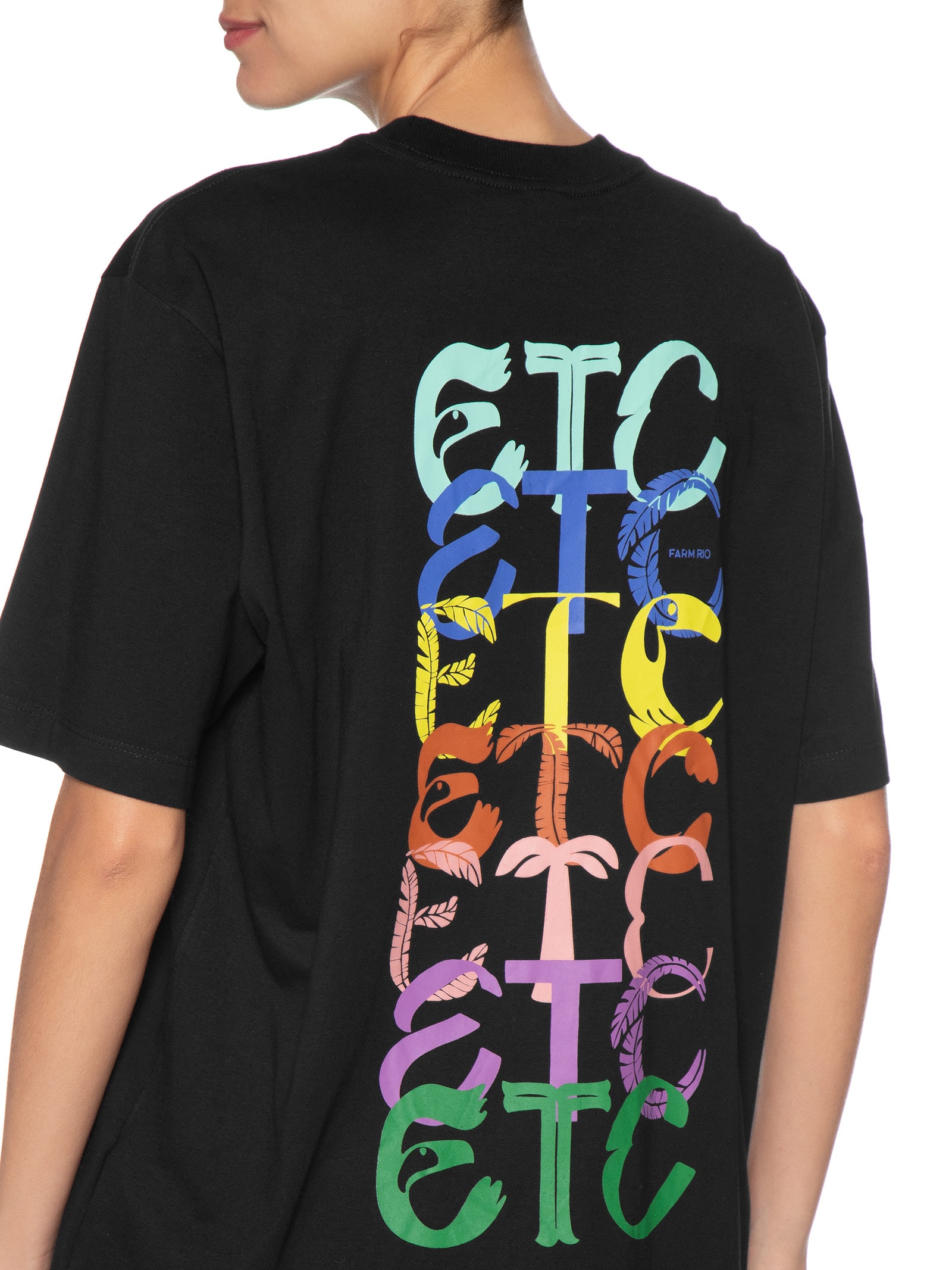 Camiseta Feminina Ipanema Institu Preto Farm Etc