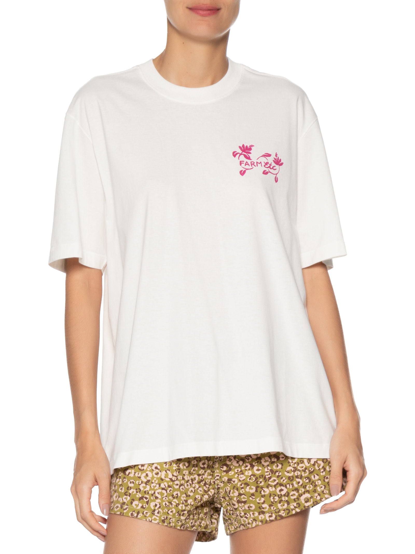 Camiseta Feminina Ipanema Kit Primavera Off Branco Farm Etc