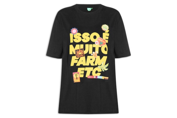 Camiseta Feminina Ipanema Muito - Preto