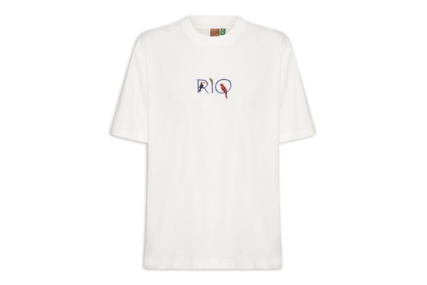 Camiseta Feminina Ipanema Rio - Branco