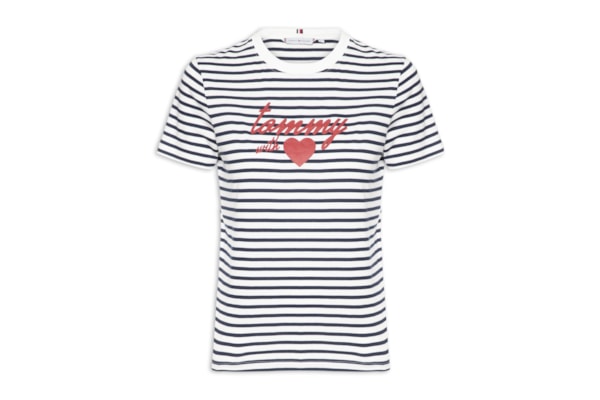 Camiseta Feminina Jersey Reg Love - Azul
