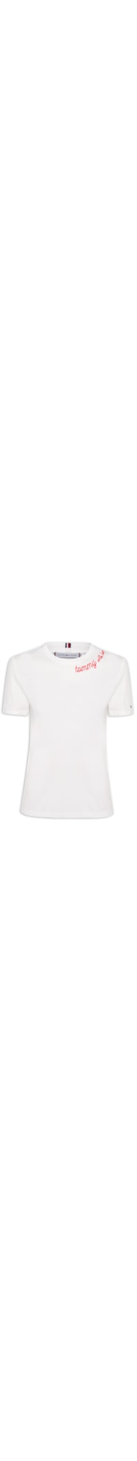 Camiseta Feminina Jersey Reg Love - Branco