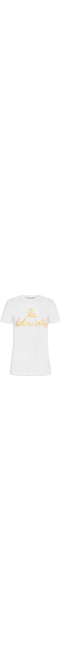 Camiseta Feminina La Dolce Vita - Branco