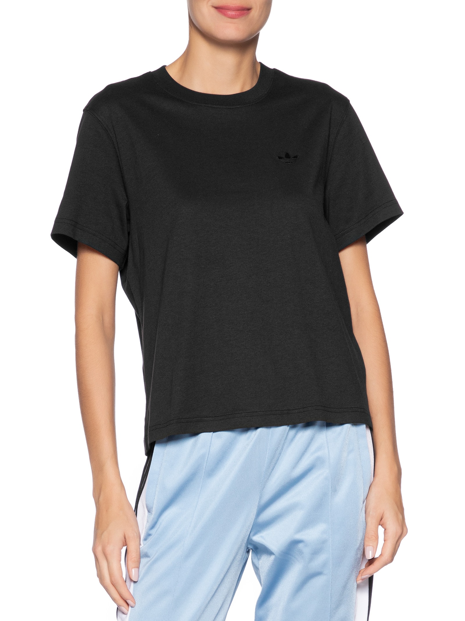 Camiseta Feminina Lace Preto Adidas Originals