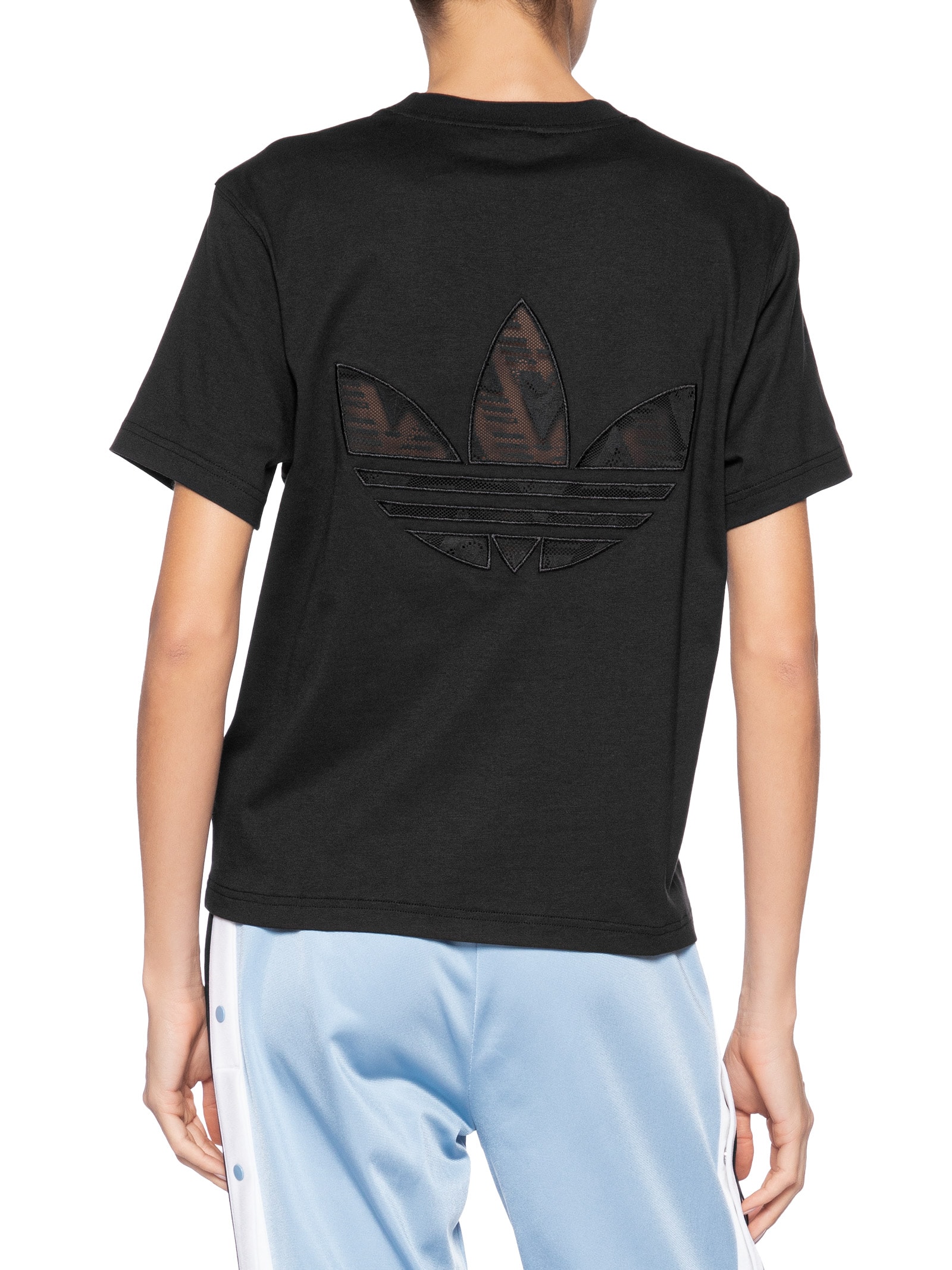 Camiseta Feminina Lace Preto Adidas Originals