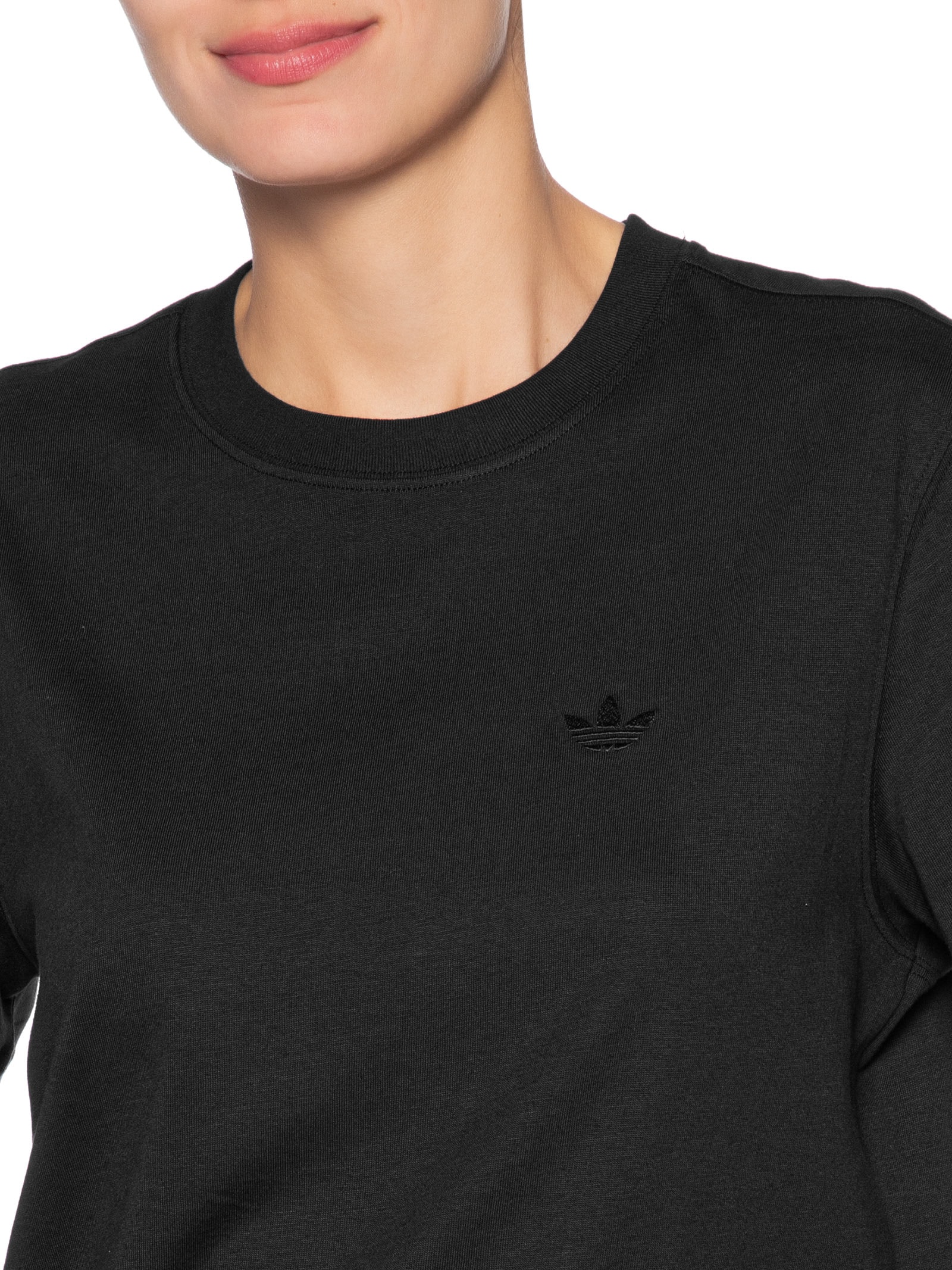 Camiseta Feminina Lace Preto Adidas Originals