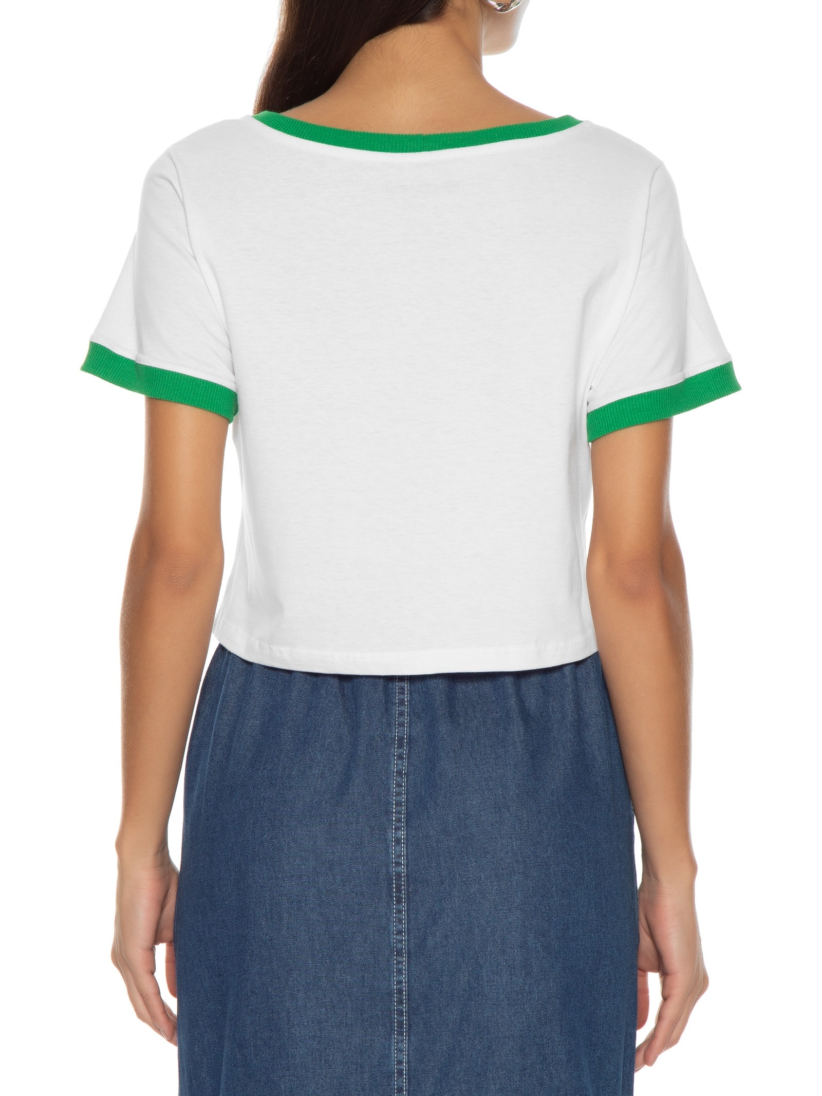 Camiseta Feminina Laurel B Verde Baw Clothing