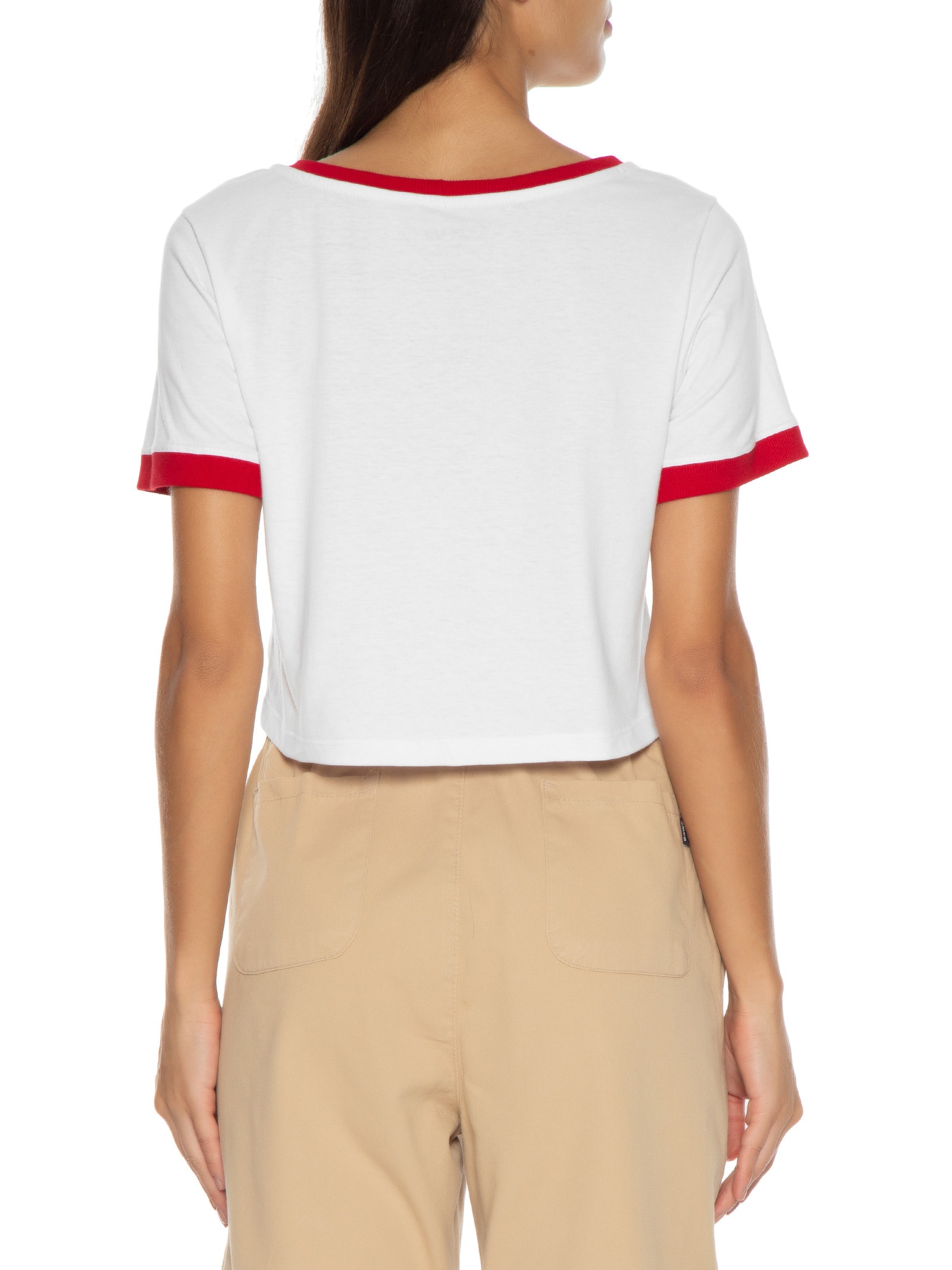 Camiseta Feminina Laurel B Vermelho Baw Clothing