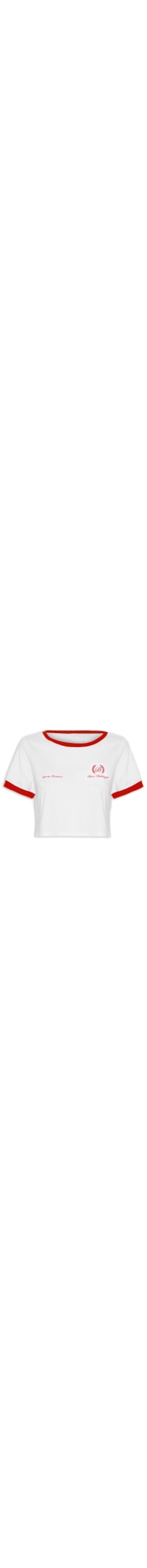 Camiseta Feminina Laurel B - Vermelho