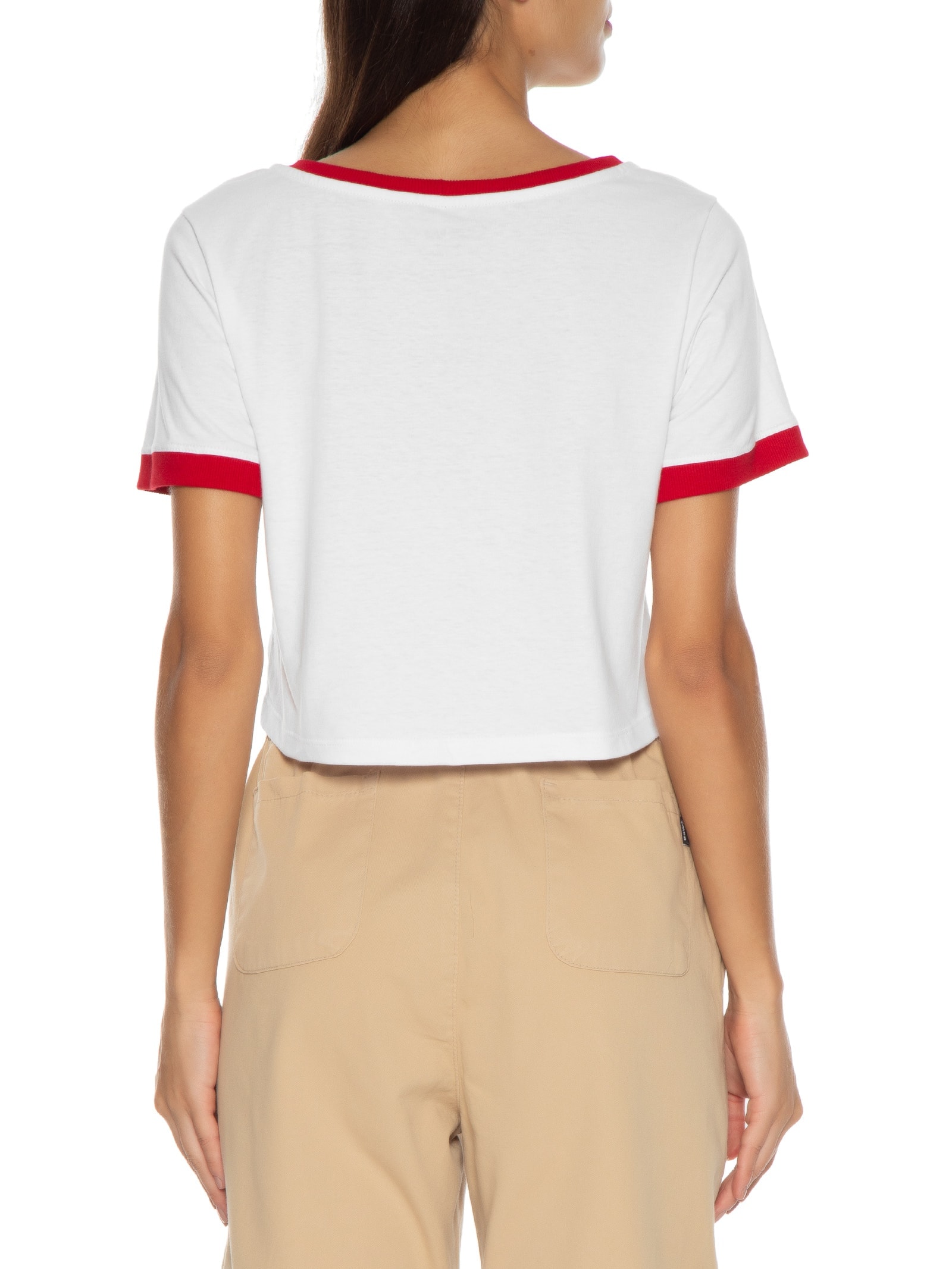 Camiseta Feminina Laurel B Vermelho Baw Clothing
