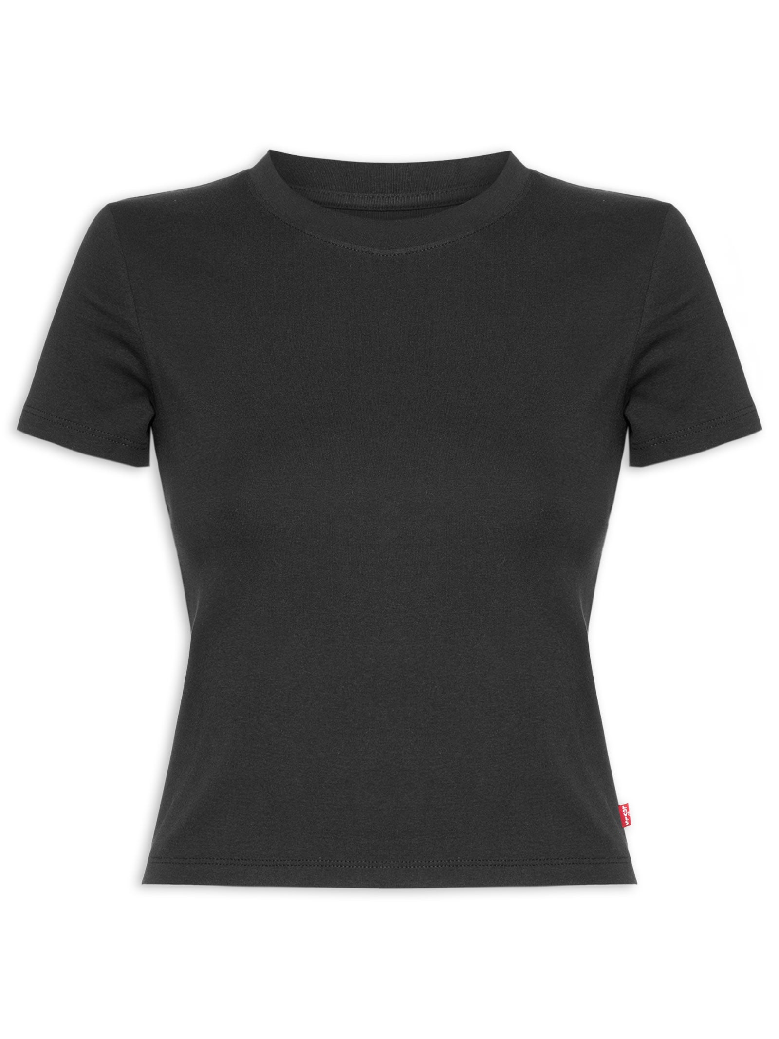 Camiseta Feminina Levi's Essential Baby Tee Preto Levi's