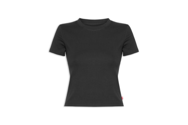 Camiseta Feminina Levi's Essential Baby Tee - Preto
