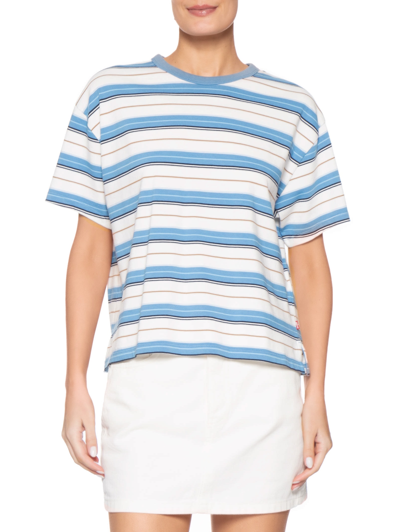 Camiseta Feminina Levi's® Vintage SS Tee Azul Levi's
