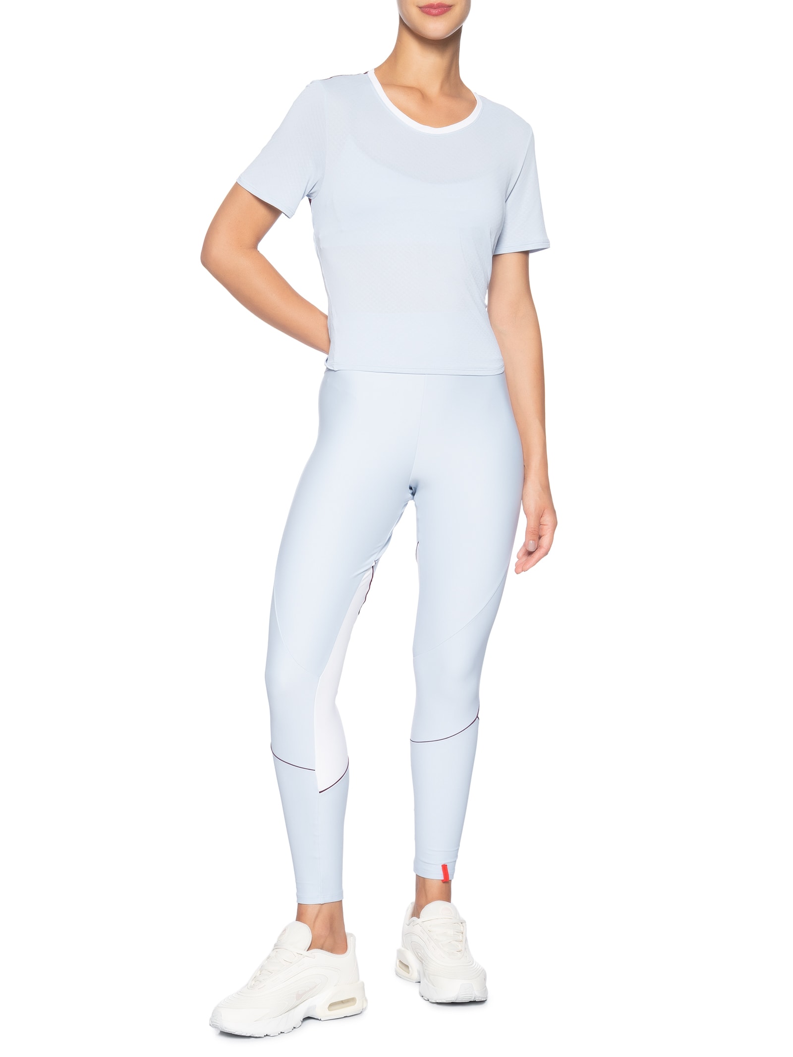 Camiseta Feminina Lisa Golf Azul Body For Sure