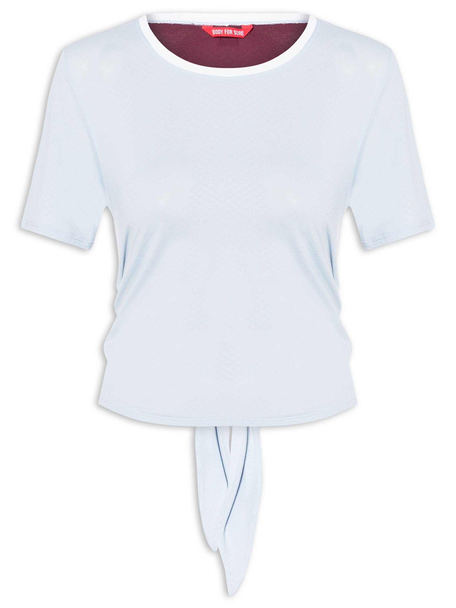 Camiseta Feminina Lisa Golf Azul Body For Sure