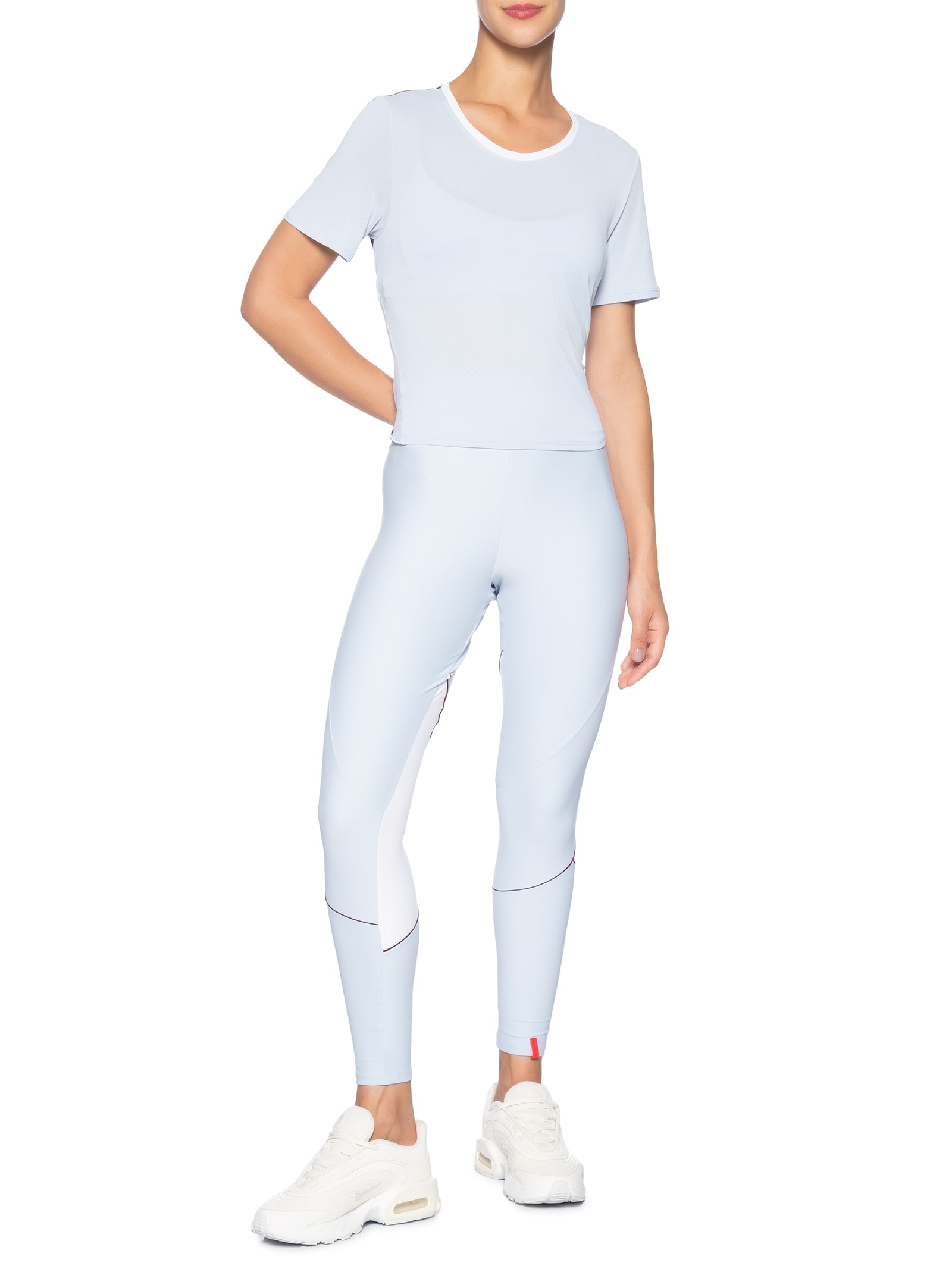 Camiseta Feminina Lisa Golf Azul Body For Sure