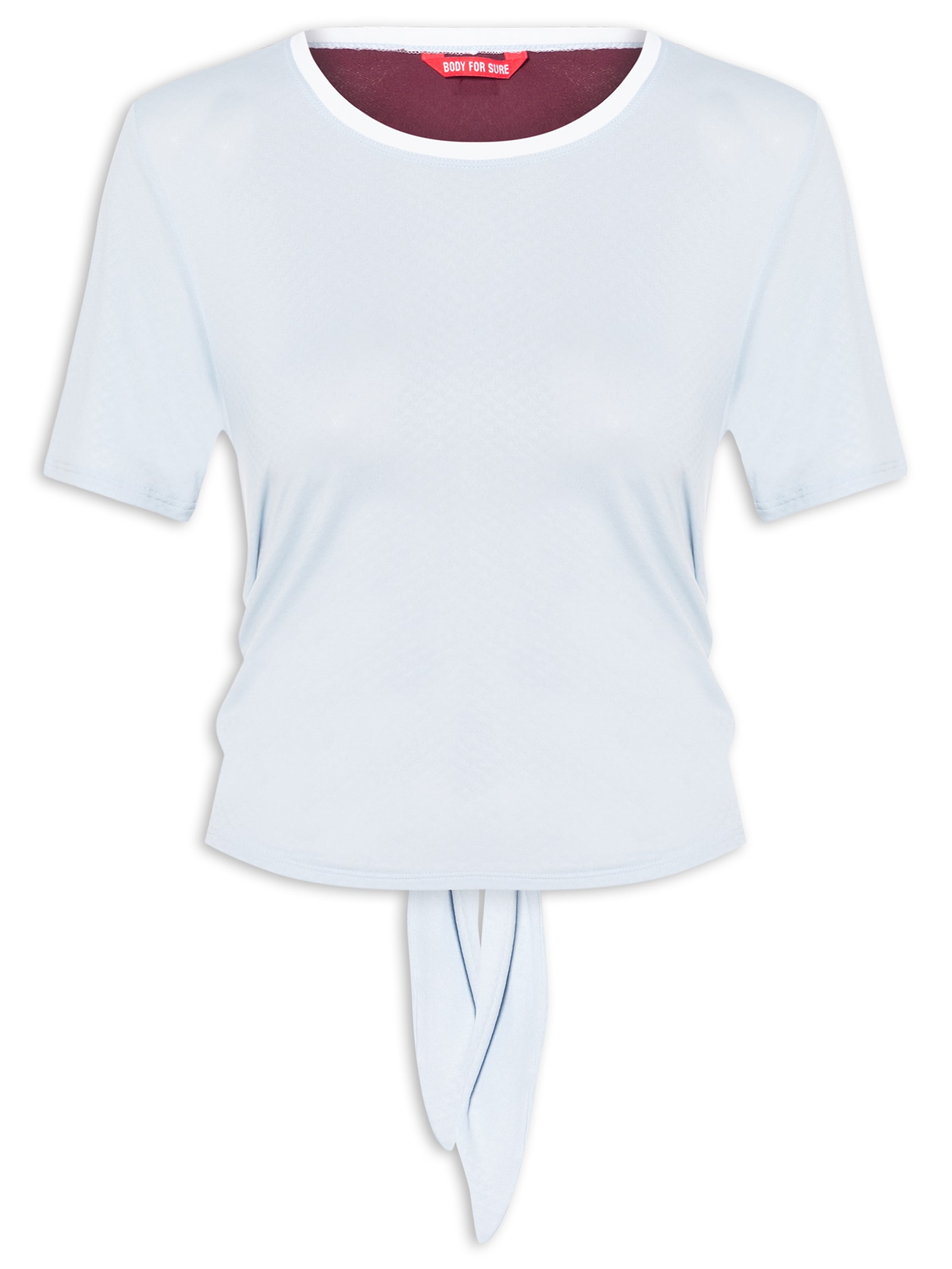 Camiseta Feminina Lisa Golf Azul Body For Sure