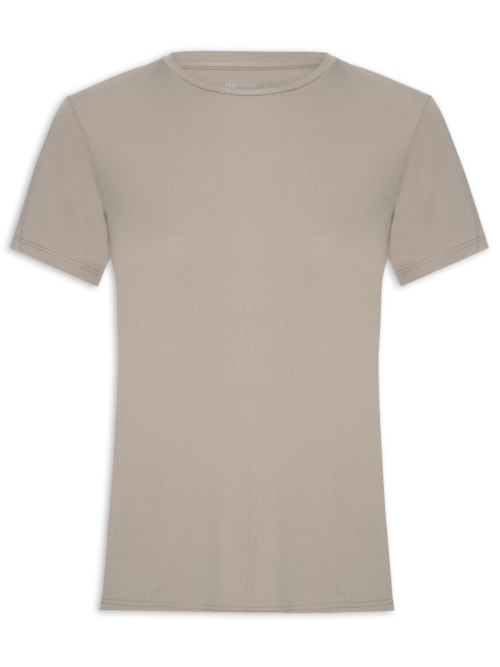 Camiseta Feminina Lisa – Marrom