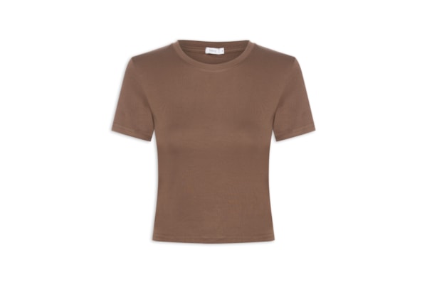Camiseta Feminina Lisa Mc - Marrom
