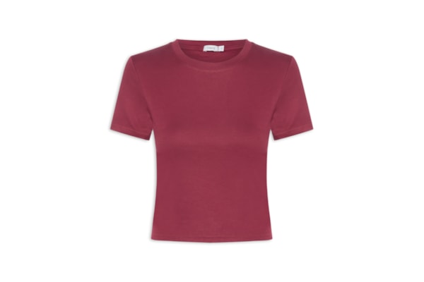 Camiseta Feminina Lisa Mc - Vinho
