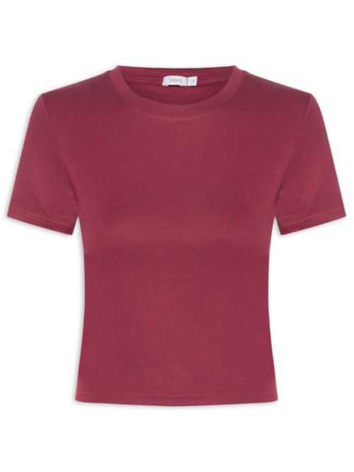 Camiseta Feminina Lisa Mc – Vinho