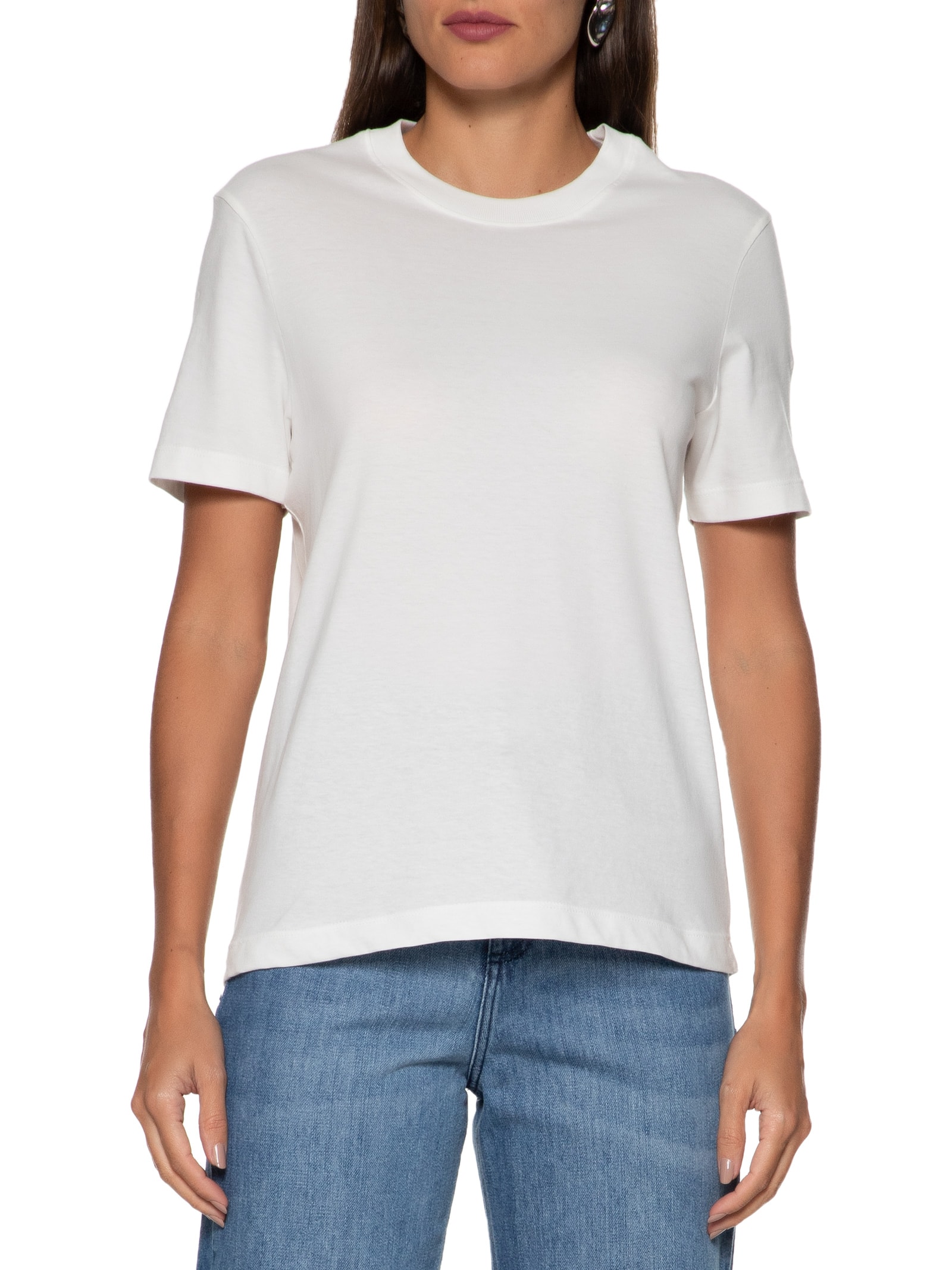 Camiseta Feminina Lisa Off White Dzarm